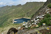 68 L'invaso del Lago di Publino con poca acqua